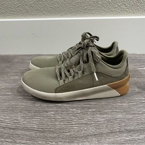 Sorel Out ‘N About Plus Lace Sneakers in Sage